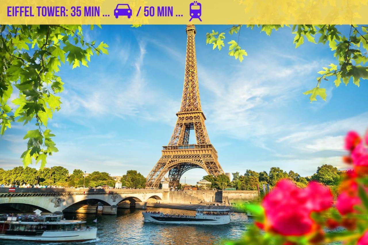 Qhome 2 - T2 Cosy Entre Paris Et Disney - Parking Prive Villiers-sur-Marne Luaran gambar